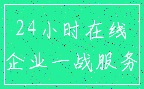 24小时在线_企业一战服务