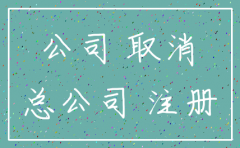 注销分公司总公司出的证明