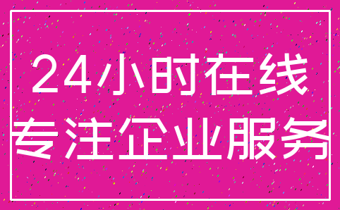 24小时在线_专注企业服务