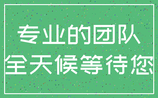 专业的团队_全天候等待您