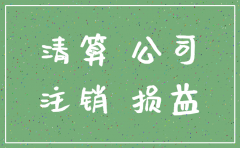 注销公司费用 分录