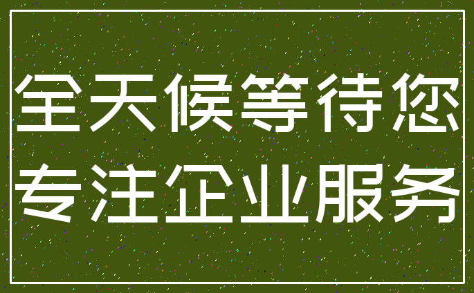 全天候等待您_专注企业服务