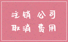 广东注销公司费用
