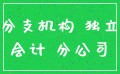 注销非独立核算分公司注意事项