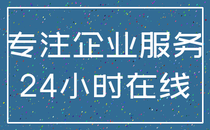 专注企业服务_24小时在线