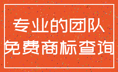 专业的团队_免费商标查询