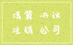 关于公司简易注销的会议纪要