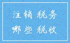 云南注销公司地税所需资料