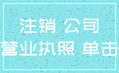 如何在网是注销公司