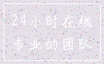 24小时在线_专业的团队