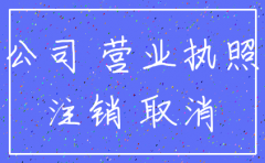 开的公司没有注销
