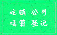 公司注销登记哪个网站