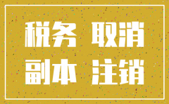 注销公司提供地税资料