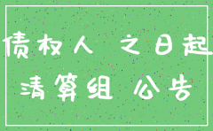 公司注销报纸公告6