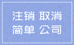 分公司能否进行简易注销