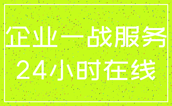 企业一战服务_24小时在线