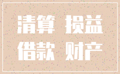 公司注销后的财产分配怎么作分录