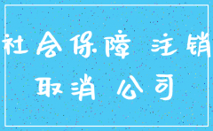 公司社保注销去哪里办理