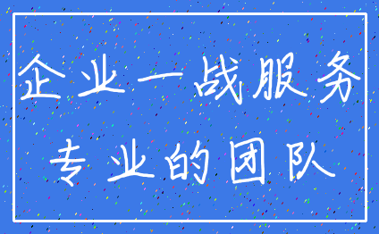 企业一战服务_专业的团队