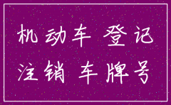 公司注销车牌号如何保留
