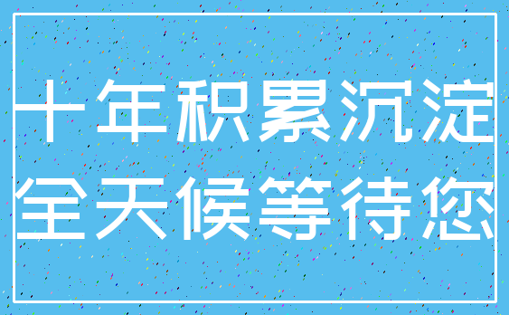 十年积累沉淀_全天候等待您