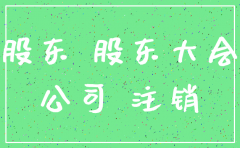 一共两个股东小股东不同意注销公司