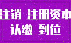 公司注销实收资本没有实缴