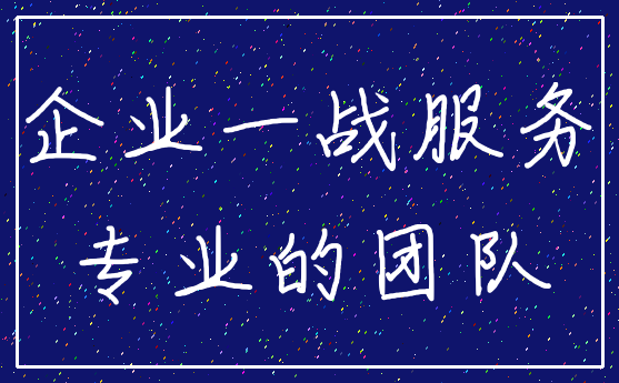 企业一战服务_专业的团队
