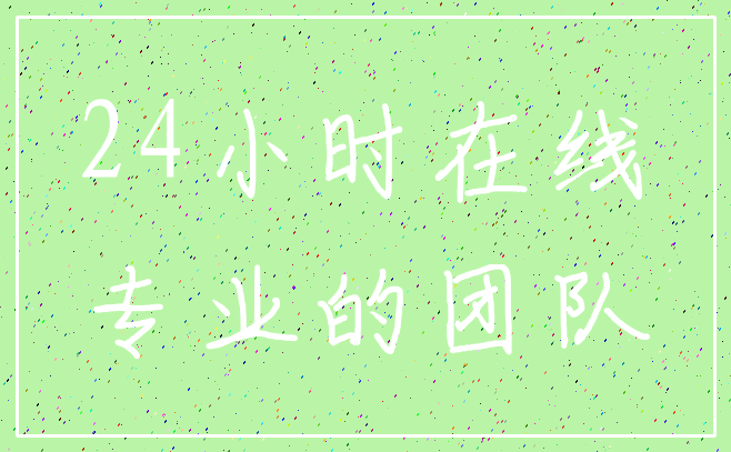 24小时在线_专业的团队