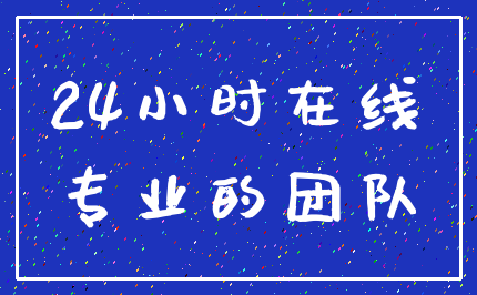 24小时在线_专业的团队