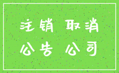 公司注销是是不是商事办理事项