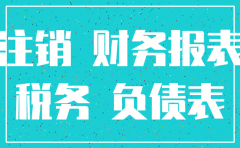 公司注销提供3年财务报表
