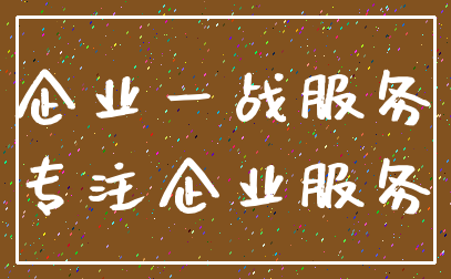 企业一战服务_专注企业服务