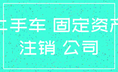车是公司牌照公司要注销影响