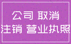 公司注册不满一年能注销么