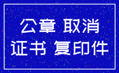 用伪造公章 注销分公司