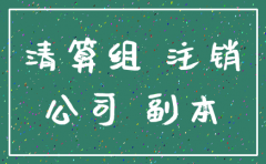 公司注销要哪些资料