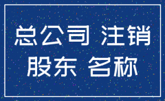 同意注销分公司证明