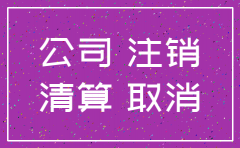 滨州公司注销流程