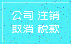 注销公司时税务查账