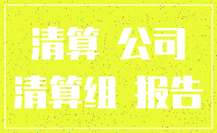 公司迁移注销清算报告