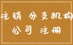 总机构同意分公司注销协议