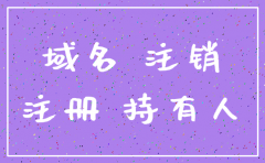 注销公司有注册域名