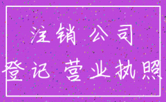 非公司制法人企业 注销