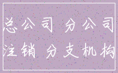 分公司注销总公司承担