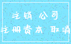 公司注销注册资金去哪