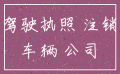 公司已注销 车辆年审