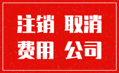 登报费用公司注销