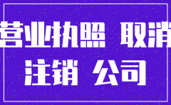 红盾网上如何注销公司