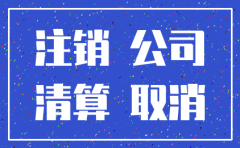 注销公司所产生的费用